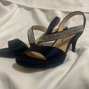 Dark blue nina heels